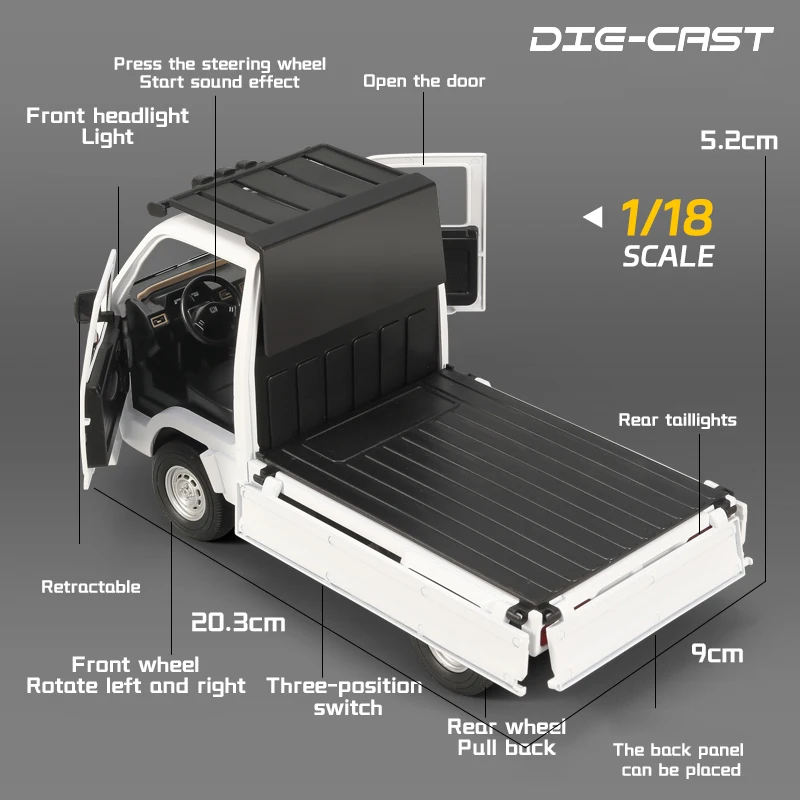 Honda ACTY 4WD Attack Miniature Model 5 Honda ACTY 4WD Attack Miniature Model - Image 5