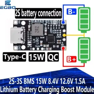 2S/3S Lithium-Ion Battery Charger Module 11 S02f3e3652b16477eb7ca92bdccfb85f00