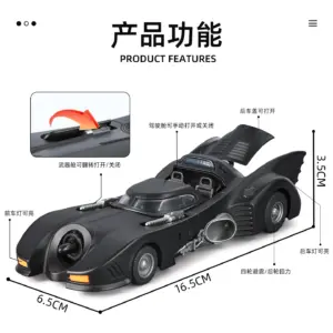 1989 Batmobile 1:32 Diecast Model with Sound 7 S03170cd39ad147c9aea6f84cb796b382a