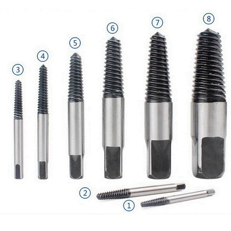 Damaged Screw Extractor Set (5,6,8,11,12 pcs) 7 Damaged Screw Extractor Set (5,6,8,11,12 pcs) - Image 7