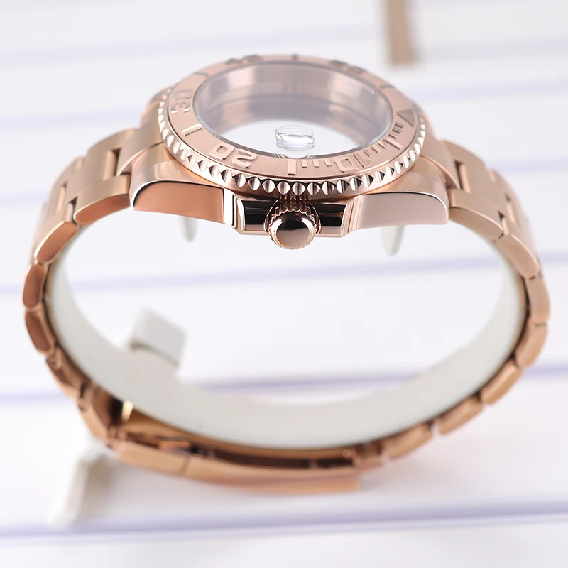 40mm Rose Gold Stainless Steel Watch Case Model RG4040 6 40mm Rose Gold Stainless Steel Watch Case Model RG4040 - Image 6