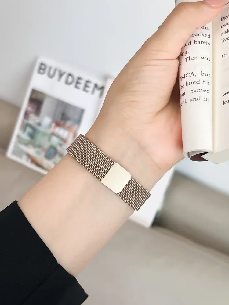 Stainless Steel Milanese Loop for Xiaomi Mi Band 8-10 4 Stainless Steel Milanese Loop for Xiaomi Mi Band 8-10 - Image 4