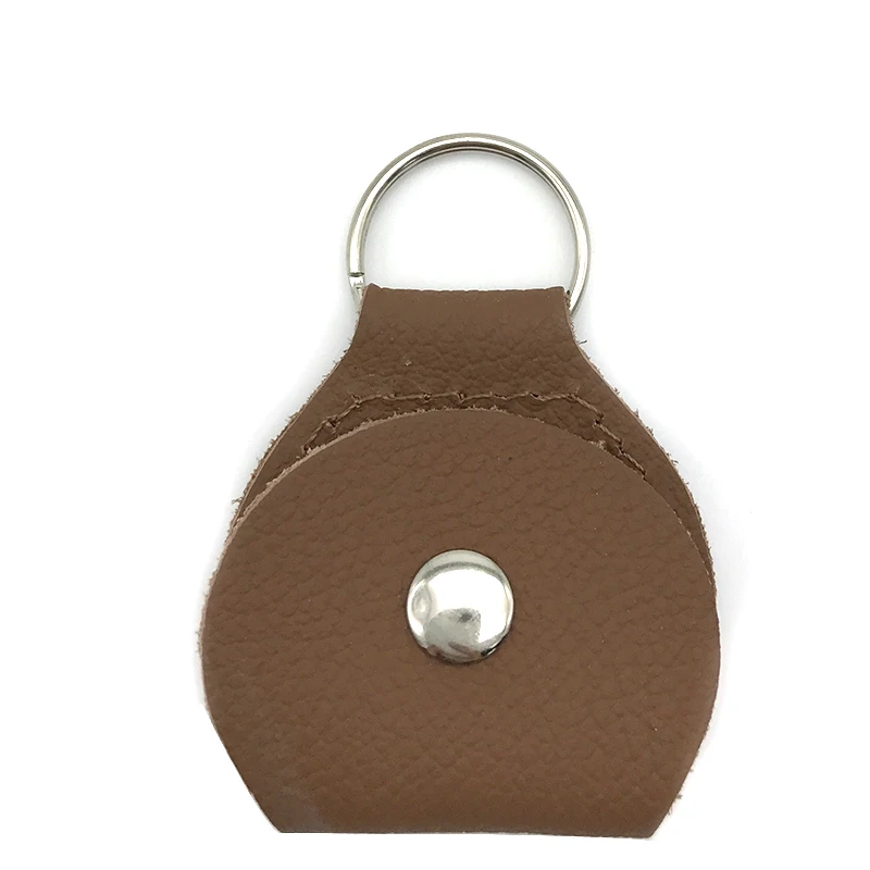 Leather Guitar Pick Holder with Keyring 2 Leather Guitar Pick Holder with Keyring - Image 2