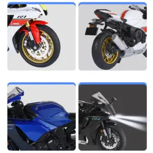 Yamaha YZF-R1 1:12 Diecast Motorcycle Model 15 S03a5906d9be04c3c856776dbd6b0fc8fH