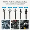 Heavy-Duty Automotive Nylon Cable Tie Set