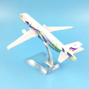 16cm Metal Airbus A320 Model for Display 7 S04023fcae2844f22a012c43d1912be9bG
