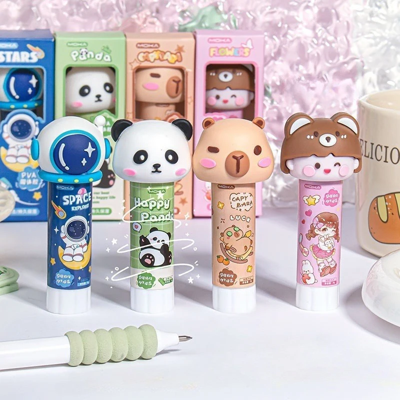 Adorable Capybara Kawaii Glue Stick 5 Adorable Capybara Kawaii Glue Stick - Image 5