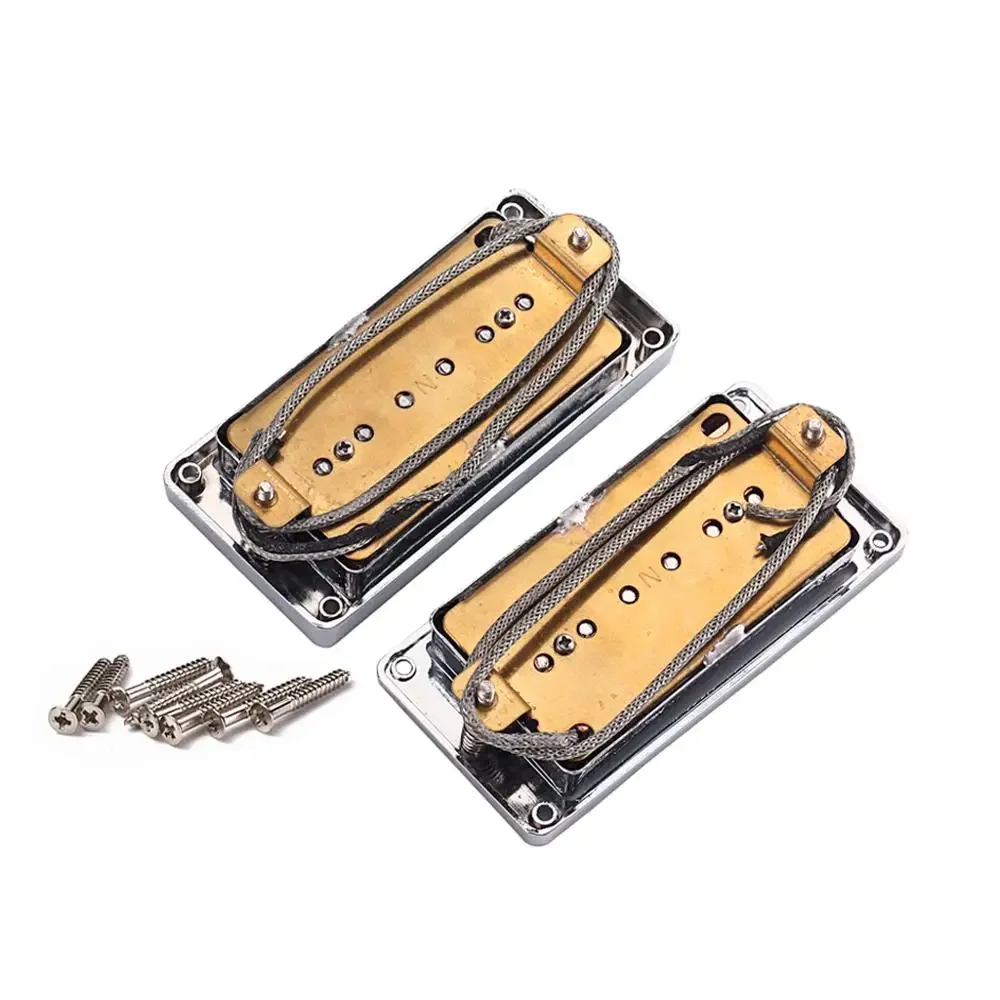 Silver Modern Single-Coil Pickup Set for Guitars 2 Silver Modern Single-Coil Pickup Set for Guitars - Image 2