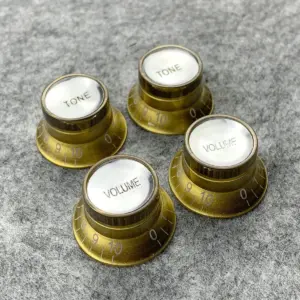 Stylish Top Hat Guitar Control Knobs Set 17 S042ff9ddd7524fe492f37f81333b878bO