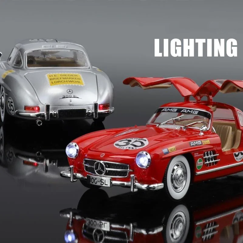 Mercedess Benz 300SL 1:24 Scale Model 3 Mercedess Benz 300SL 1:24 Scale Model - Image 3