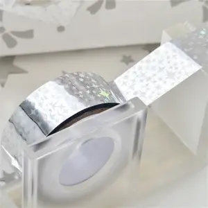 Colorful Holographic Laser Masking Washi Tape 9 S0470387989a24062934a16f647957e5cJ