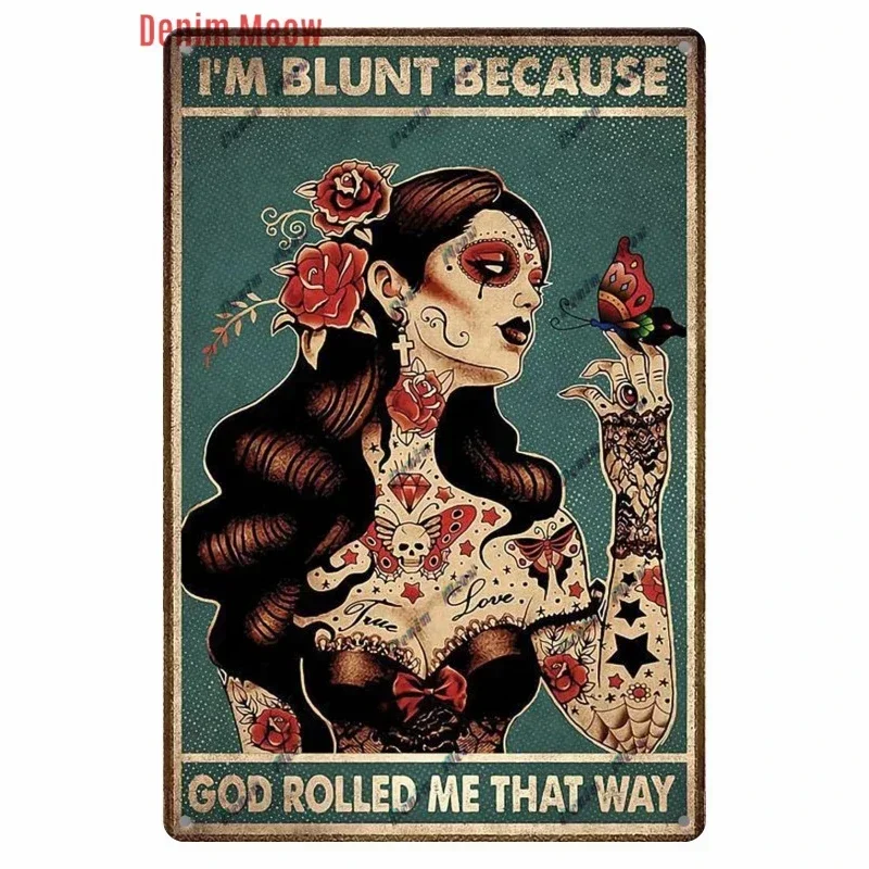 Vintage Hair Stylist Metal Tin Sign 20x30 cm 8 Vintage Hair Stylist Metal Tin Sign 20x30 cm - Image 8