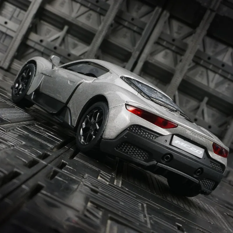 Yellow Maserati MC20 1:33 Scale Model 5 Yellow Maserati MC20 1:33 Scale Model - Image 5