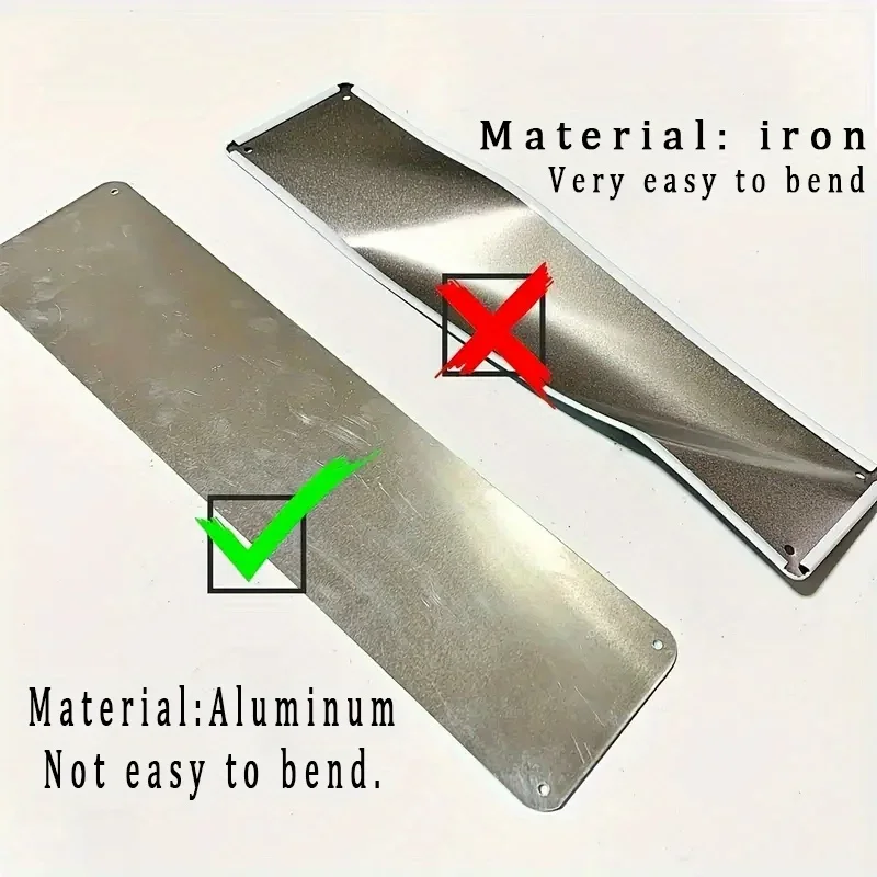 Vintage Aluminum Wall Sign with "WE'RE ALL MAD HERE" 6 Vintage Aluminum Wall Sign with "WE'RE ALL MAD HERE" - Image 6