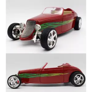 1933 Ford Convertible Diecast Model 1:18 Scale 8 S04af756f486840e8ae1a62571bfd7de2y