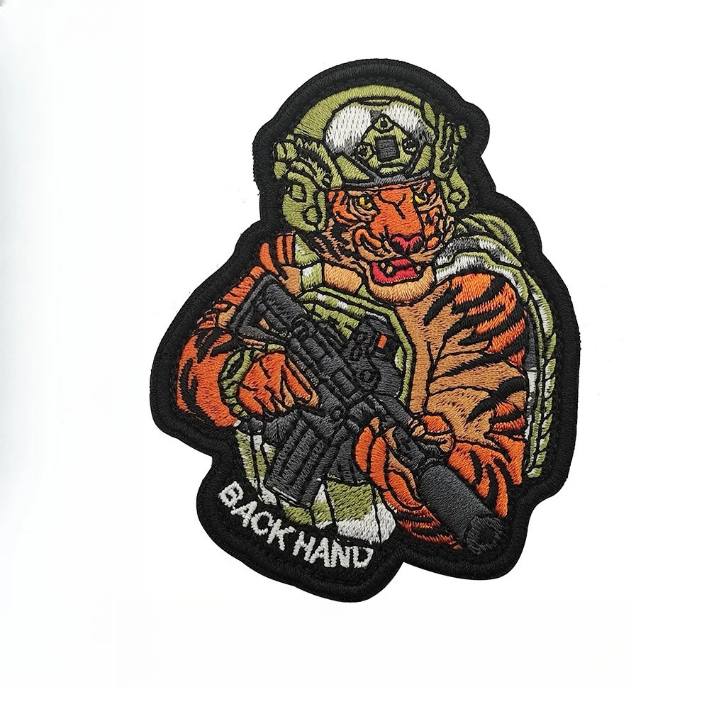 Bold Jungle Tiger Military Patch for Tactical Gear 4 Bold Jungle Tiger Military Patch for Tactical Gear - Image 4