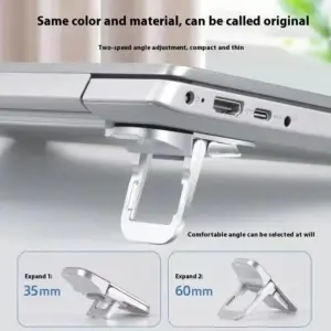 Adjustable Laptop Cooling Stands Set in Black and Silver 12 S04be97a047944cc790f53befa5d6b7019