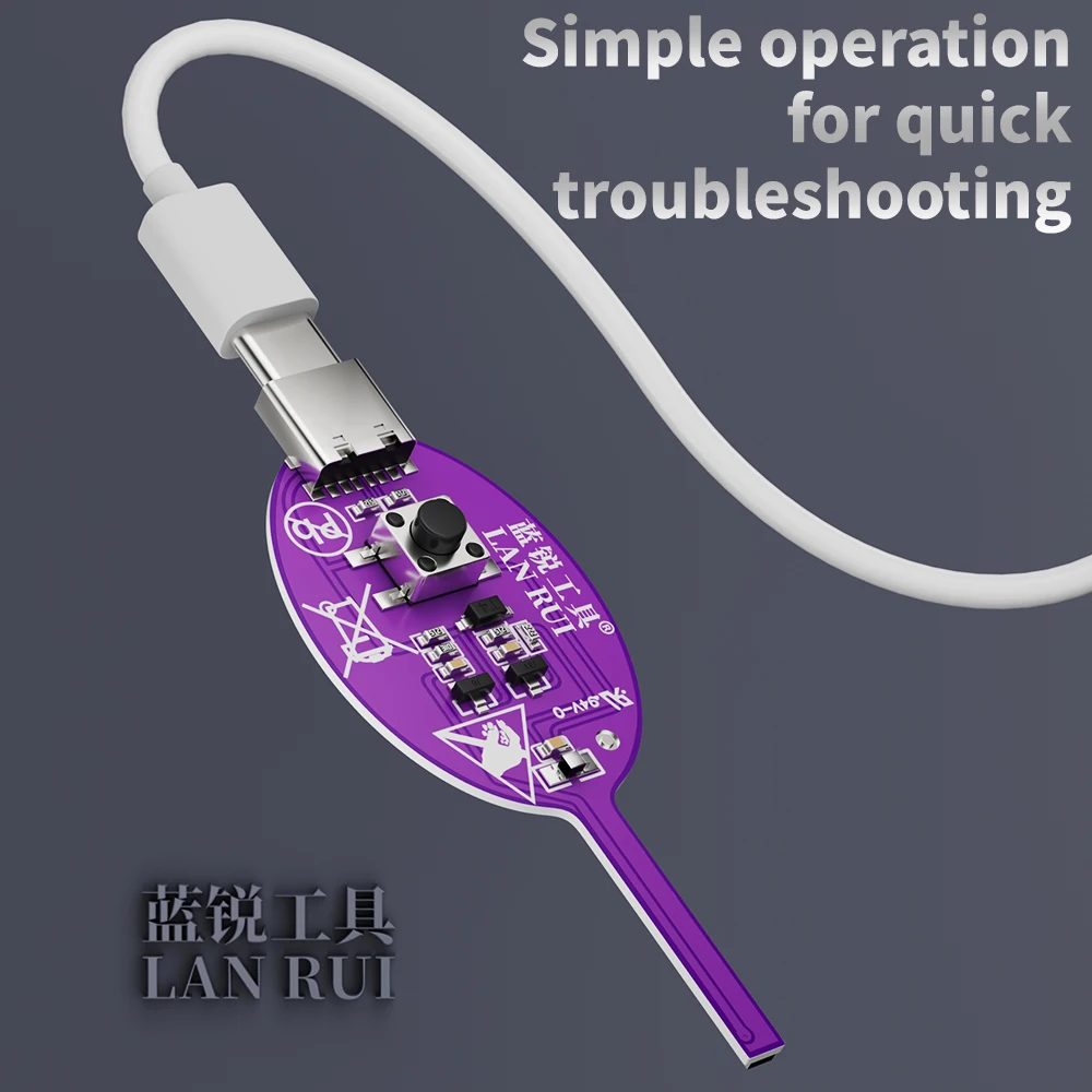 Purple LANRUI K7S Inductance Tester 4 Purple LANRUI K7S Inductance Tester - Image 4