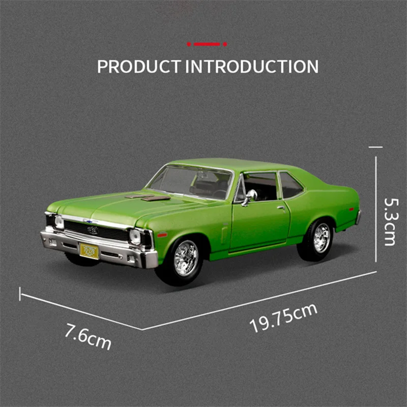 1:24 Chevrolet Nova SS Diecast Model 3 1:24 Chevrolet Nova SS Diecast Model - Image 3