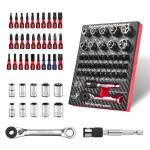 42-Piece Impact Screwdriver & Socket Set