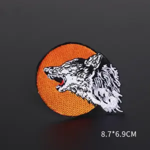 Late Night Wolf Howling Embroidered Patch 9 S051e0de4caa4471a9a4ab1fc304f7eb3H
