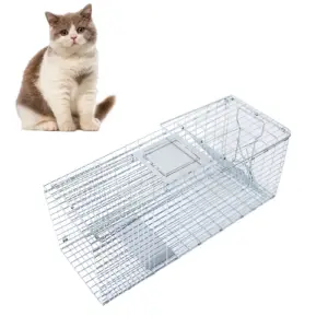 Foldable Steel Cat Cage for Small Cats 7 S053b3620f1bc4002a78423d10198fb437