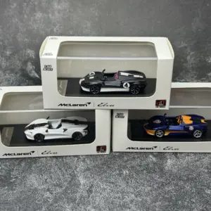 McLaren Elva M1A 1/64 Diecast Model with Gulf Livery 11 S054609e5d36e43fcbdb010faa23ef8b6W