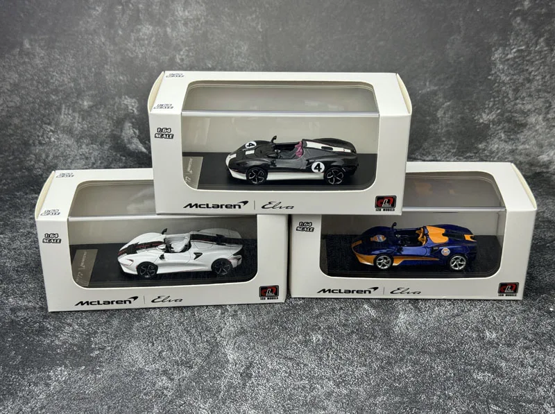 McLaren Elva M1A 1/64 Diecast Model with Gulf Livery 6 McLaren Elva M1A 1/64 Diecast Model with Gulf Livery - Image 6