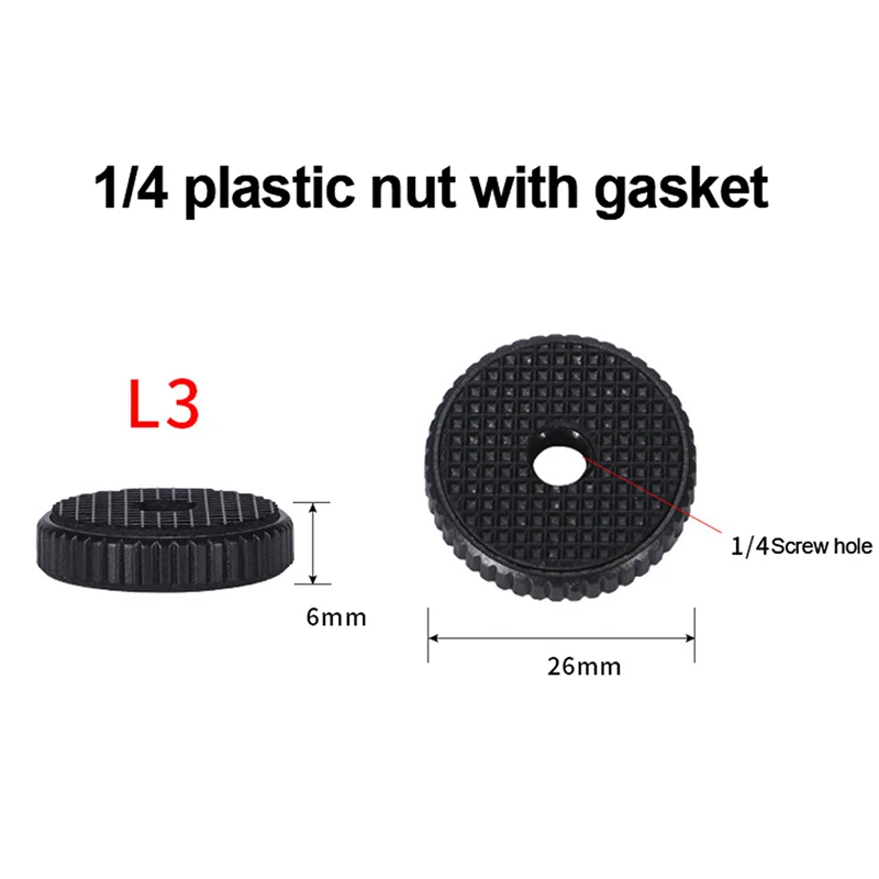 Durable Black Aluminum Camera Lock Knob 8 Durable Black Aluminum Camera Lock Knob - Image 8