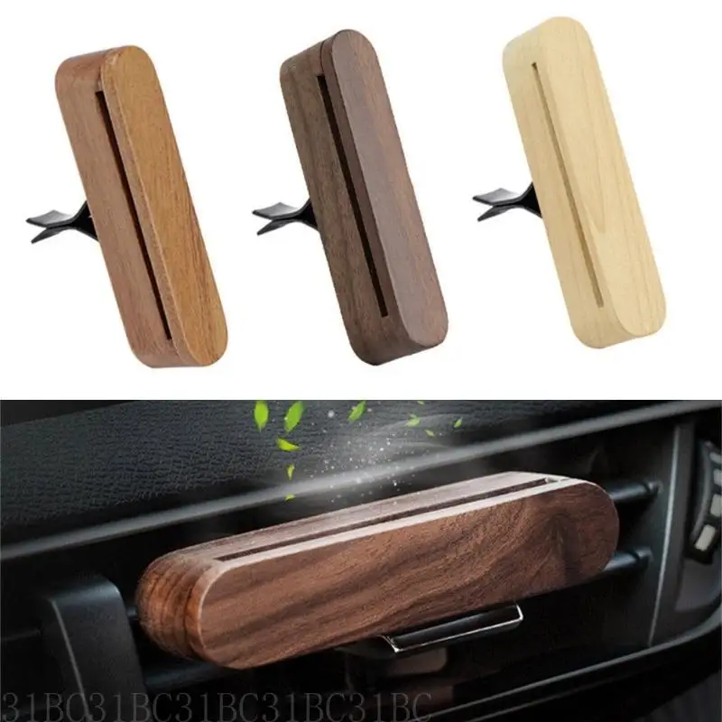 Elegant Wooden Car Air Freshener Vent Clip 6 Elegant Wooden Car Air Freshener Vent Clip - Image 6