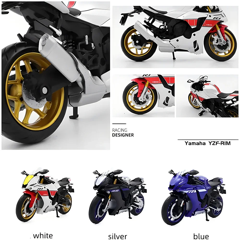 Yamaha YZF-R1M 1:12 Scale Motorcycle Model 6 Yamaha YZF-R1M 1:12 Scale Motorcycle Model - Image 6