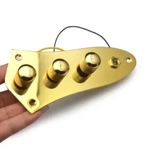 Electric Bass Control Plate with Knobs 14 S05794db6fabf41d99a3d718b3d990ce0I