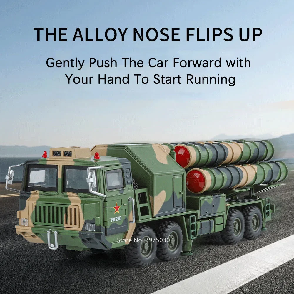 1:40 Scale HONGQI-9 Missile Vehicle Model 5 1:40 Scale HONGQI-9 Missile Vehicle Model - Image 5