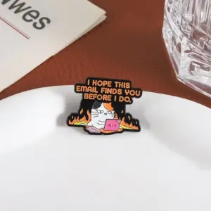 Colorful Cartoon Cat Enamel Badge 8 S057ccb0ae8cd4a13a168ecc47a241d71n