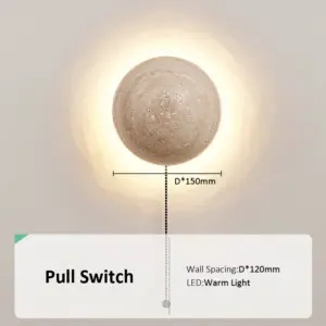 Nordic Semi-Circular Wall Lamp 150mm, 10W LED 9 S059532dedbc240dbba40dbd09b8c35fce