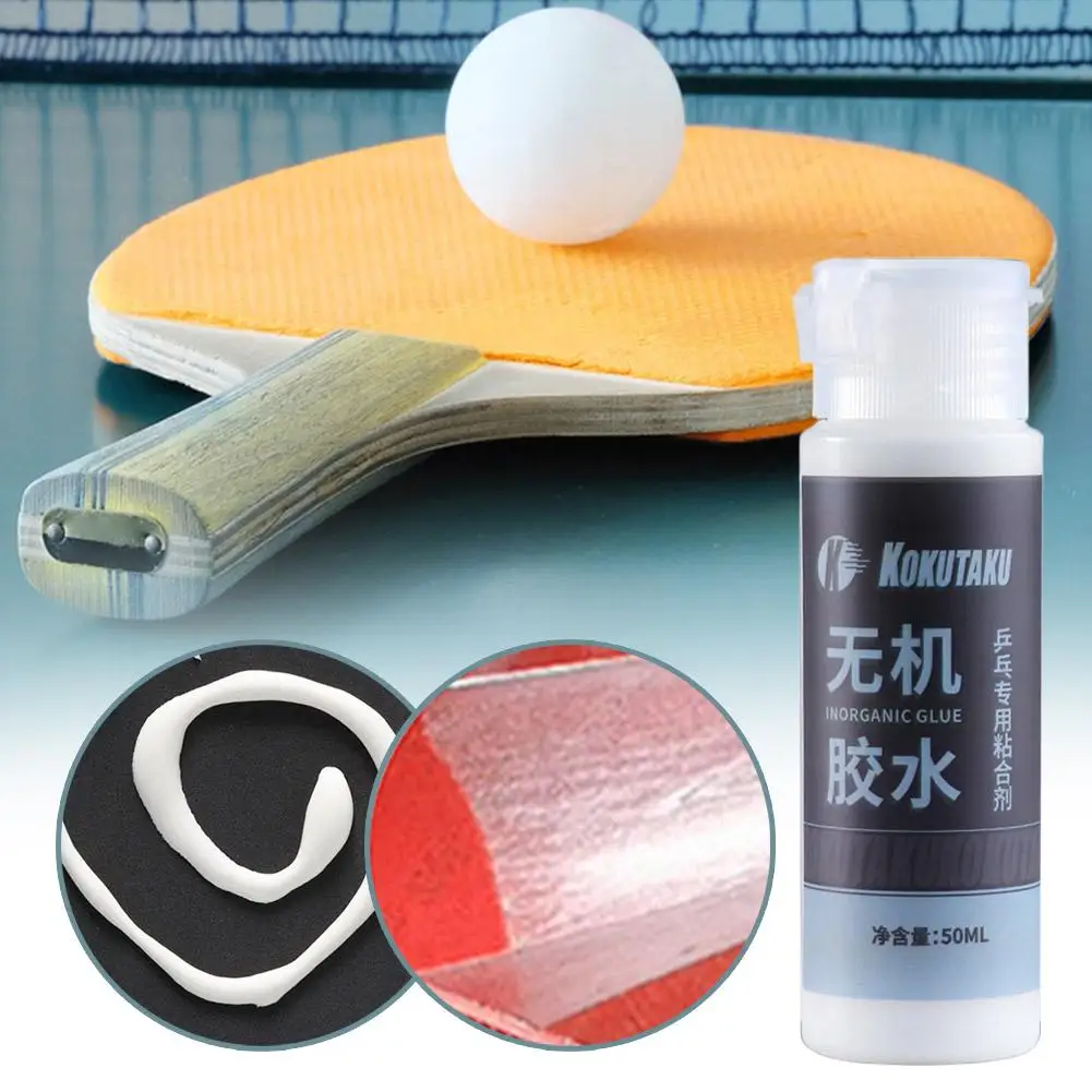 Water-Based Table Tennis Racket Glue 50ml 4 Water-Based Table Tennis Racket Glue 50ml - Image 4
