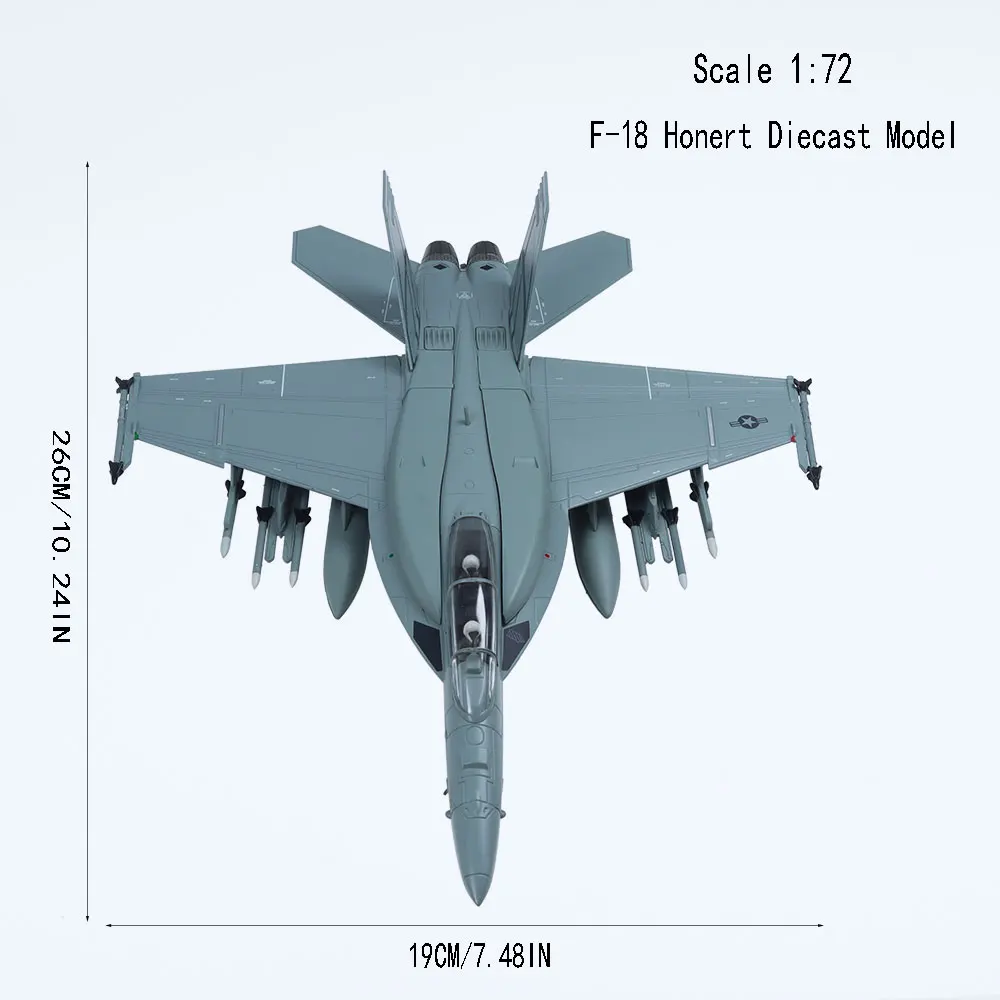 1/72 Scale F-18 Super Hornet Model 3 1/72 Scale F-18 Super Hornet Model - Image 3