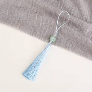 Colorful 7cm Silky Beaded Tassel for Crafts 15 S05bd6c6e27e041678d503c5a32afaea42