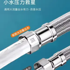 Stainless Steel Braided Plumbing Hose 20cm-200cm 10 S05c743a36f0c4b0cb2b1af2084cf529eN