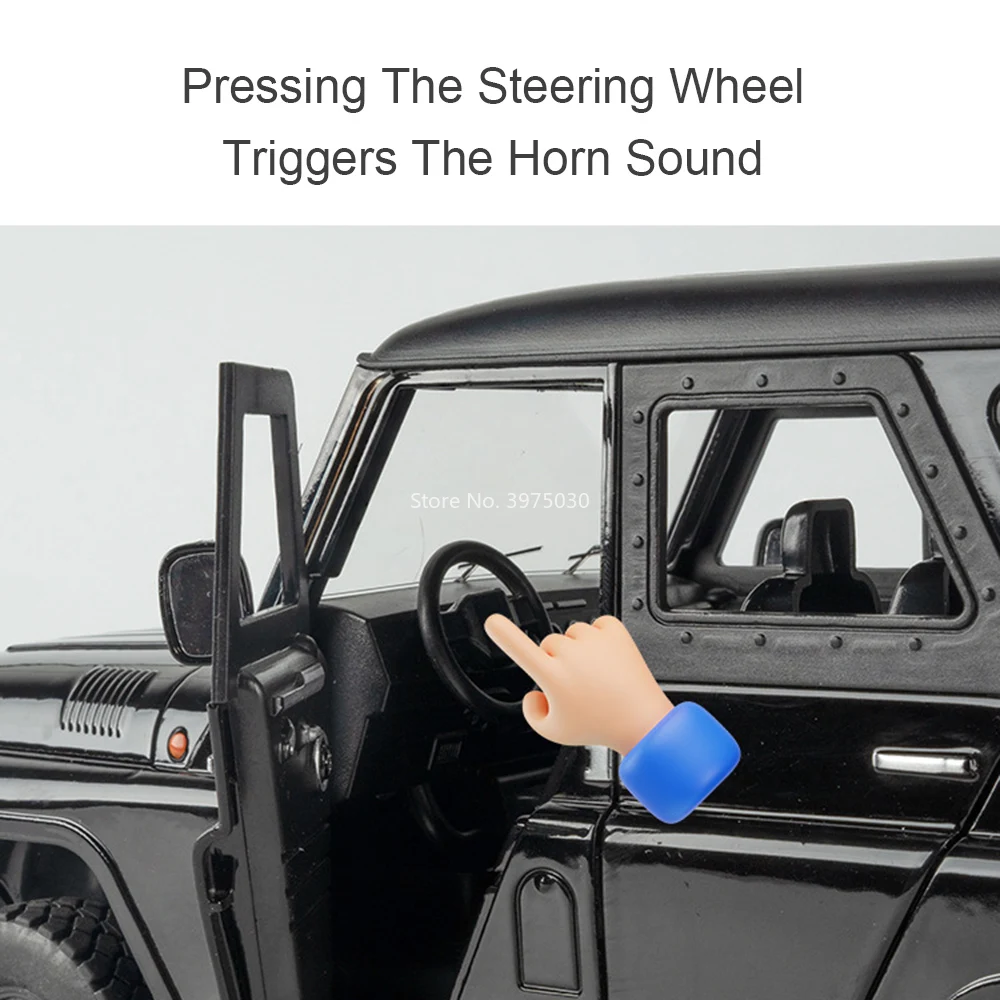 1:18 Scale UAZ Hunter Diecast Model Replica 4 1:18 Scale UAZ Hunter Diecast Model Replica - Image 4