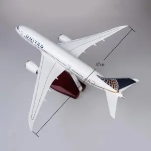 B787 United Airlines Scale Model 43cm with LED 11 S0617d6bb05ea4073a5392e8b0e5a701fc 3