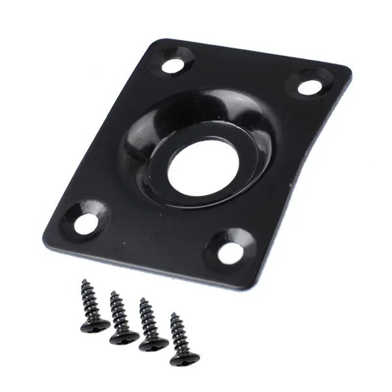 Bass Guitar Metal Jack Plates Set (10-Pack) 2 Bass Guitar Metal Jack Plates Set (10-Pack) - Image 2