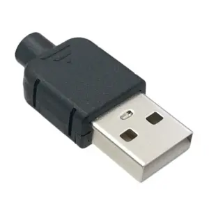 USB 2.0 Type A Male Connectors Set (10 Pieces) 10 S063f942e7add4f2e95fe5fc69c0c03a4U