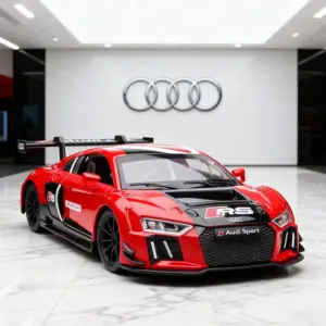 1:24 R8 LMS Die-Cast Model Car 13 S06585e2589cf44e585cef4077b05ba5aM