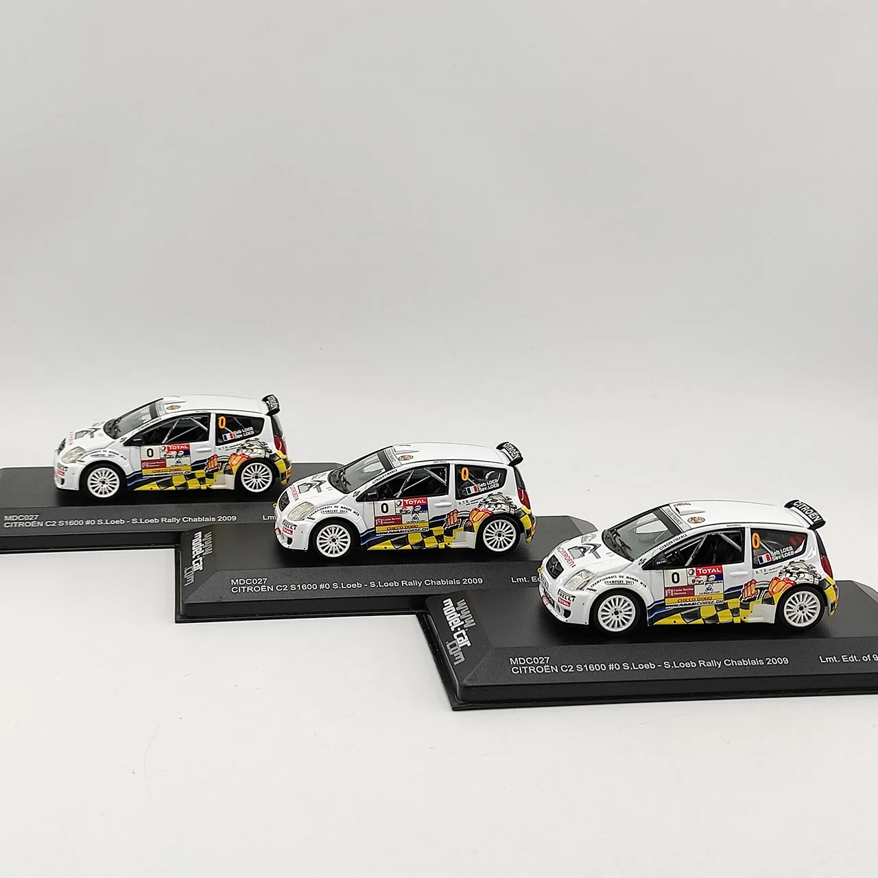 2009 Citroen C2 S1600 Rally Model 1:43 Scale 3 2009 Citroen C2 S1600 Rally Model 1:43 Scale - Image 3