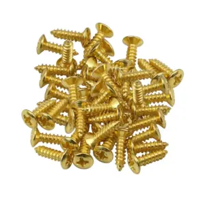 Gold Guitar Pickguard Screws Set for Electric Bass and Guitar 7 S066e0936fd5744d09fbbf68ae15bc4dbT