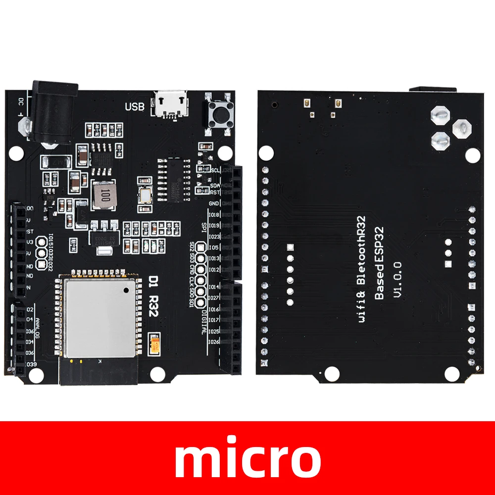 ESP32 Development Board for Wemos D1 Mini 8 ESP32 Development Board for Wemos D1 Mini - Image 8