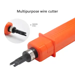 Professional Network Cable Punch Down Tool for RJ45 RJ11