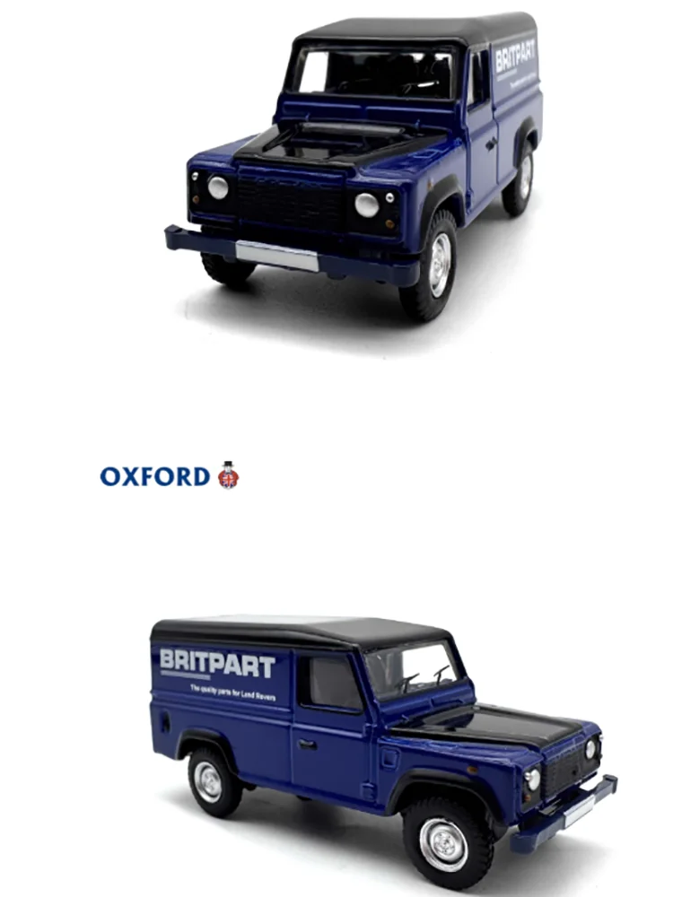 Oxford 1/76 Land Rover Defender Diecast Model 6 Oxford 1/76 Land Rover Defender Diecast Model - Image 6