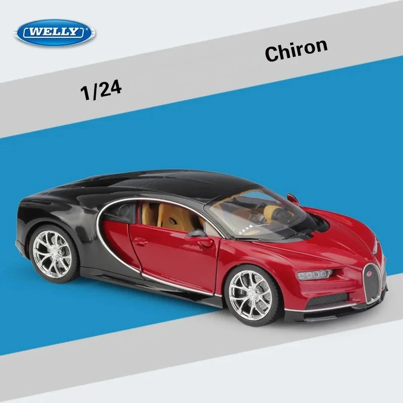 Bugatti Chiron 1:24 Diecast Model Collection 2 Bugatti Chiron 1:24 Diecast Model Collection - Image 2